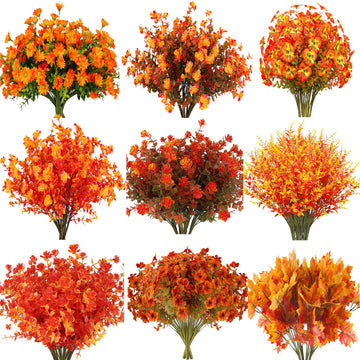 Autumn Outdoor Flower Artificial Fake Flower