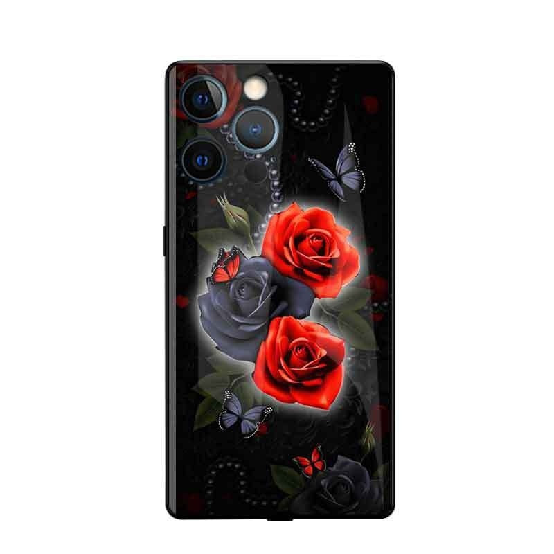 Incoming Light Rose Chinese Style Phone Case