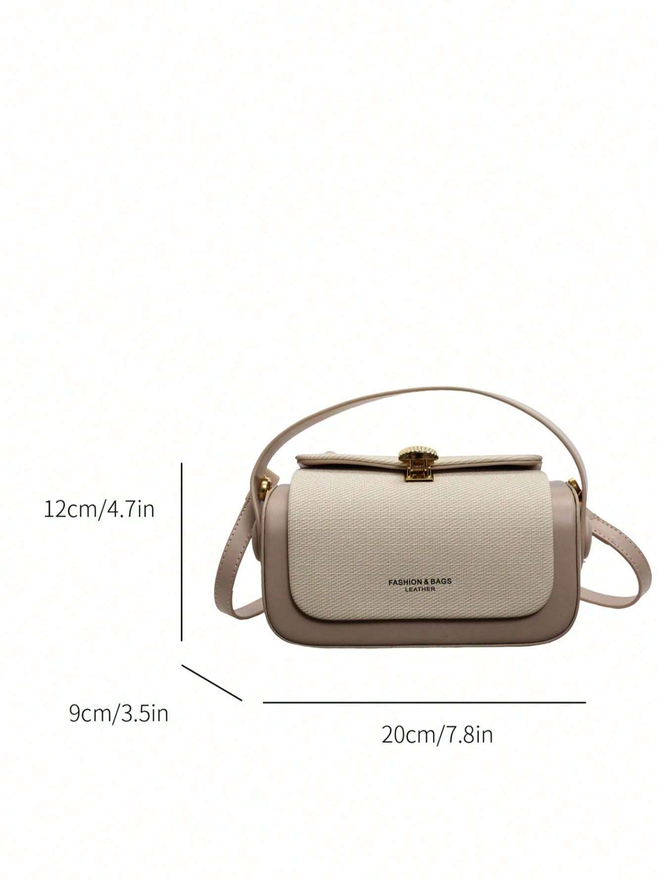 Women's Fashion Trapezoid Handbag With Top Handle, Elegant & Simple Design, Large Capacity, Bag For Women Elegant