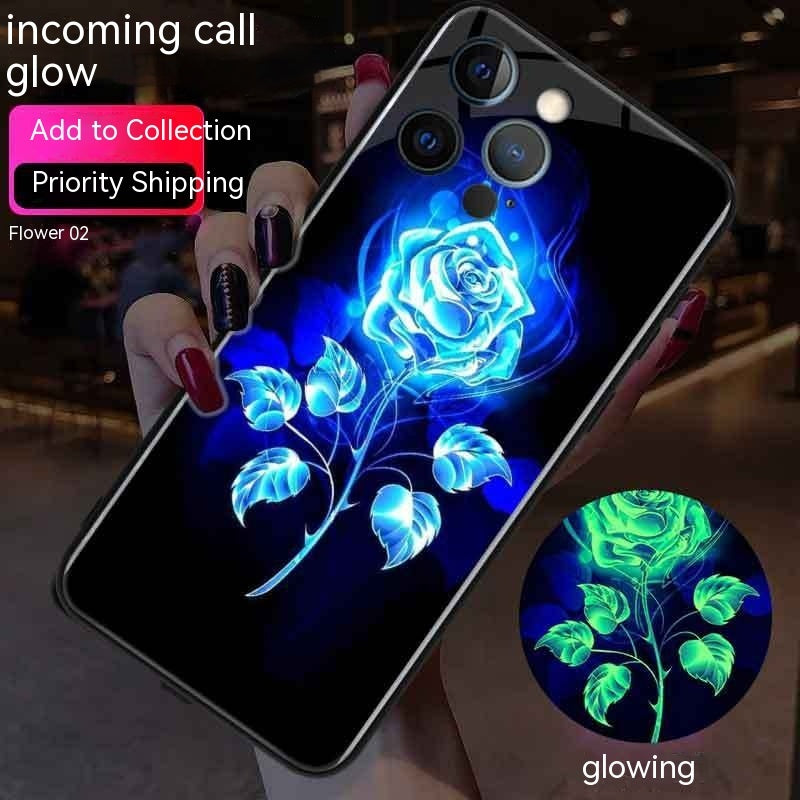 Incoming Light Rose Chinese Style Phone Case