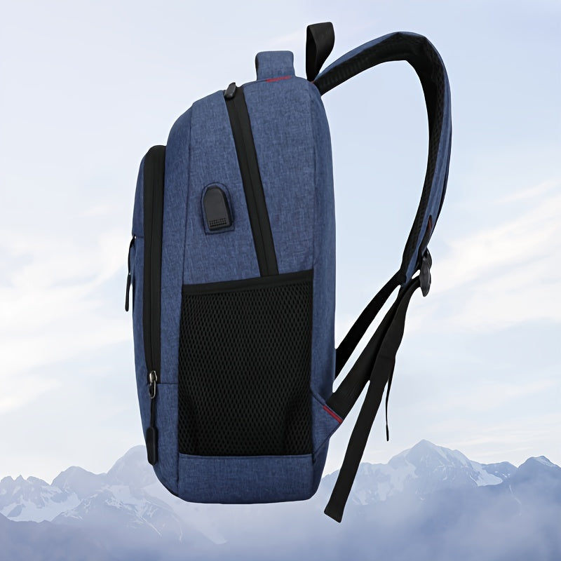 Oxford Cloth Backpack Casual Versatile Large Capacity Laptop Bag Daily Commuting Trend Backpack