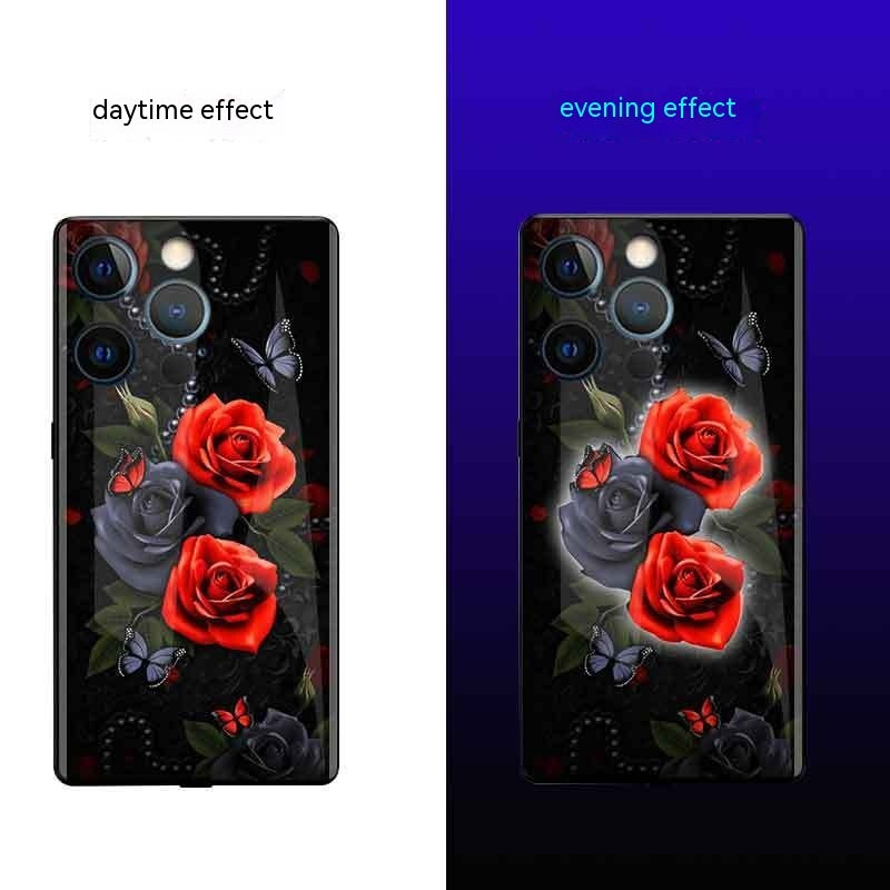 Incoming Light Rose Chinese Style Phone Case