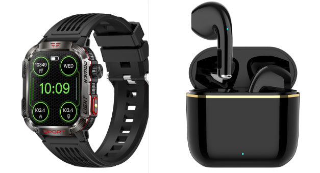 HT29 Smart Watch Bluetooth Calling Heart Rate Blood Pressure Health Monitoring