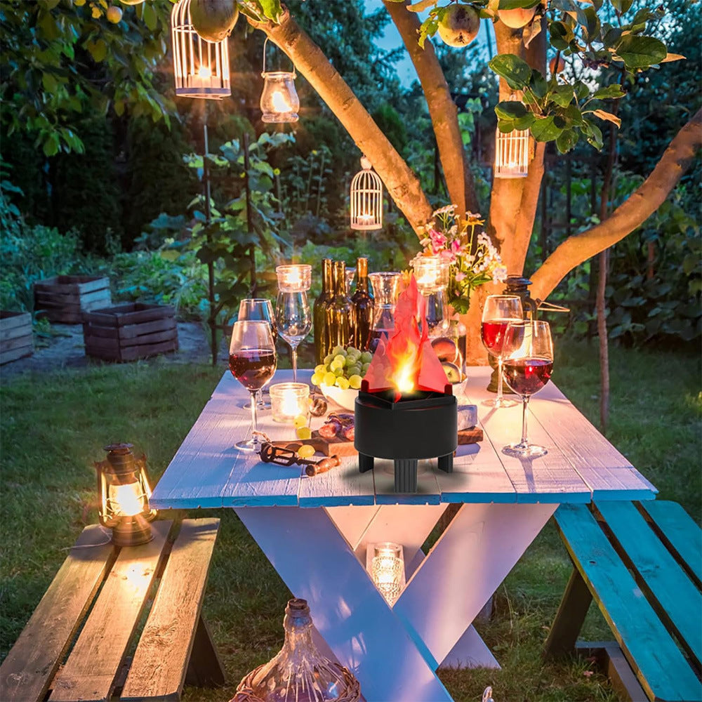 Halloween Stage Bonfire Party Led Fame Light