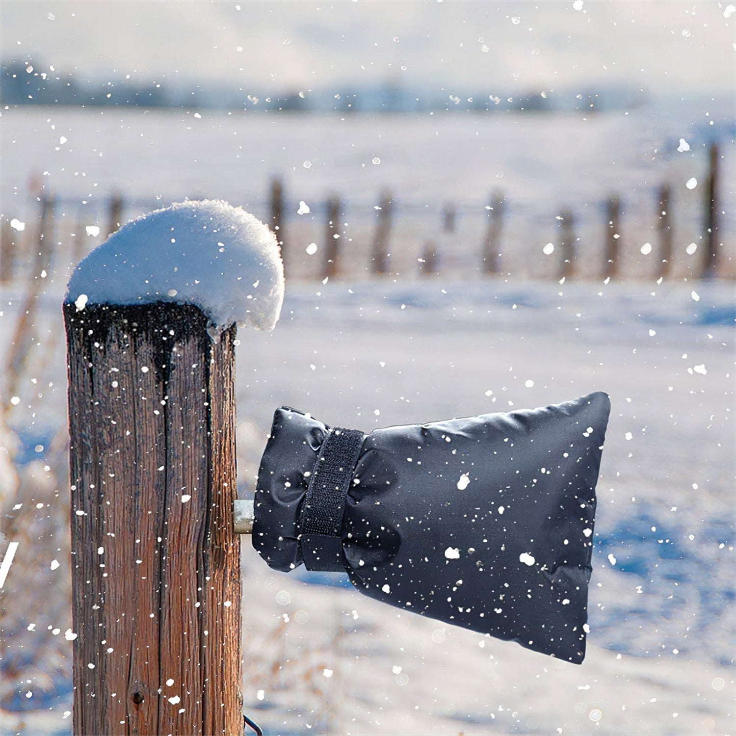 4Pcs Outdoor Faucet Covers Outside Garden Faucet Socks Winter Faucet Hose Bib Protector Spout Cover For Winter Freeze Protection