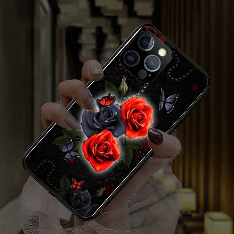 Incoming Light Rose Chinese Style Phone Case