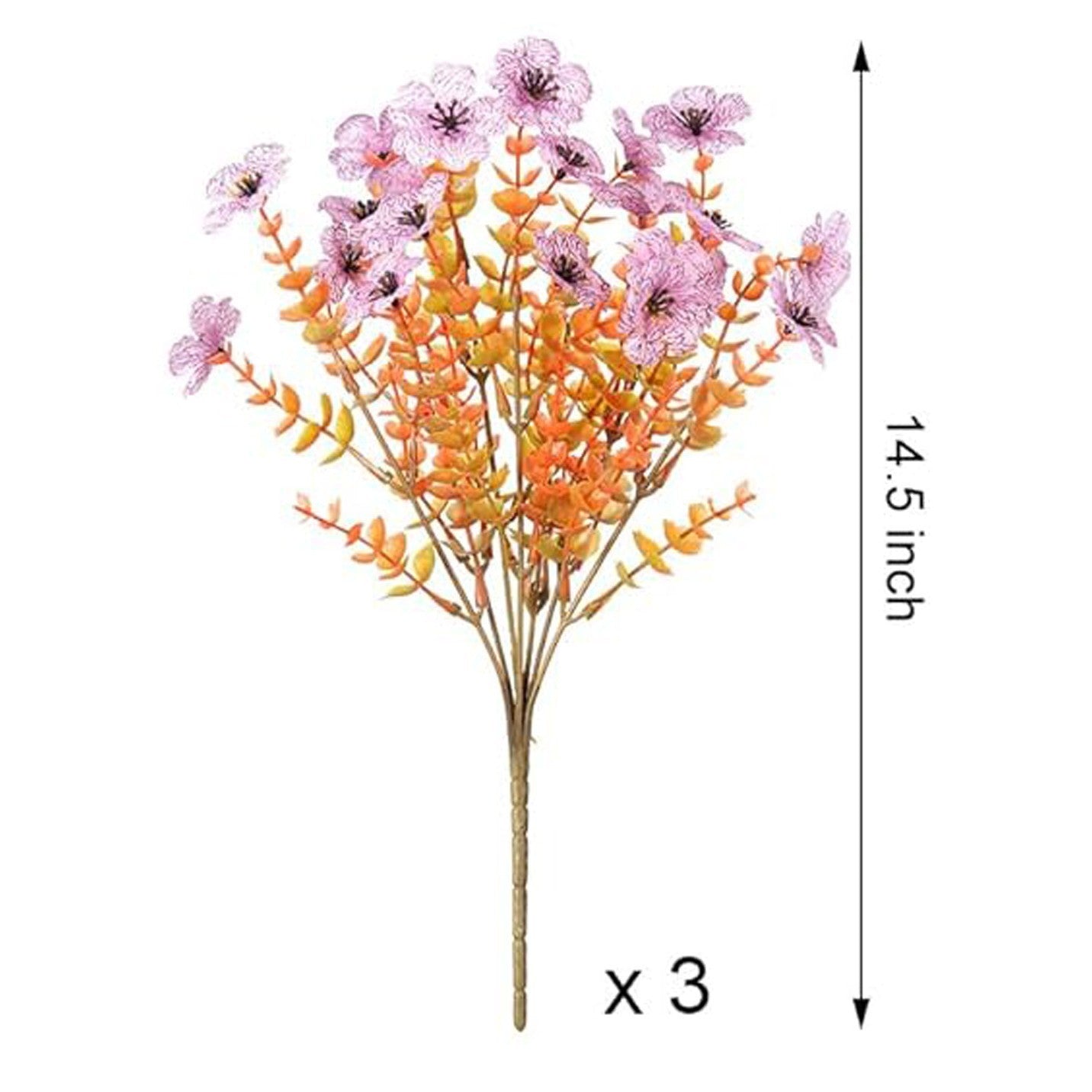 Autumn Outdoor Flower Artificial Fake Flower