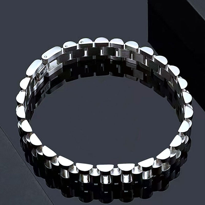 Stainless Steel Watch Band Bracelet For Men And Women