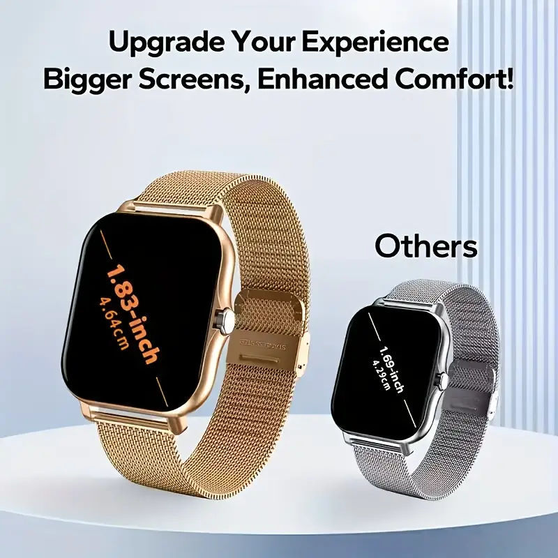 New Smartwatches Now On Sale, Featuring Message Alerts, Call Answering, Health Monitoring, Activity Tracking, Notification Reminders, And Fitness Functions.