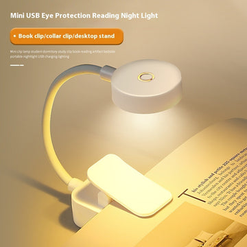 New Homehold Led Charging Book Clip Light