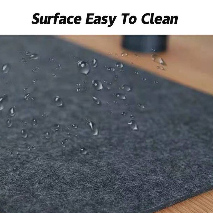 Minimalistic Non-Slip Protector Felt Desk Pad Extended Mouse Keyboard Laptop Gaming PC Accessories