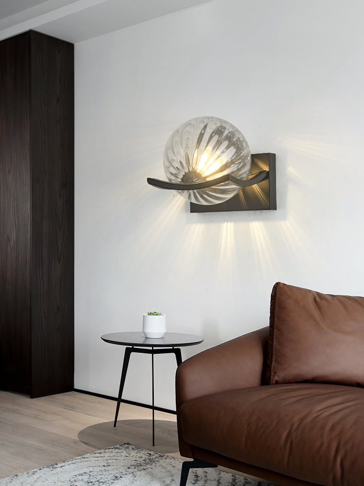 Modern Minimalist Bedroom Bedside Wall Lamp